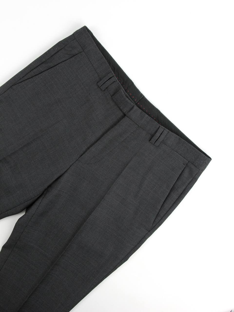 Hugo Boss HUGO BOSS Soft Constructed wool pants Size 46R - 3 Thumbnail