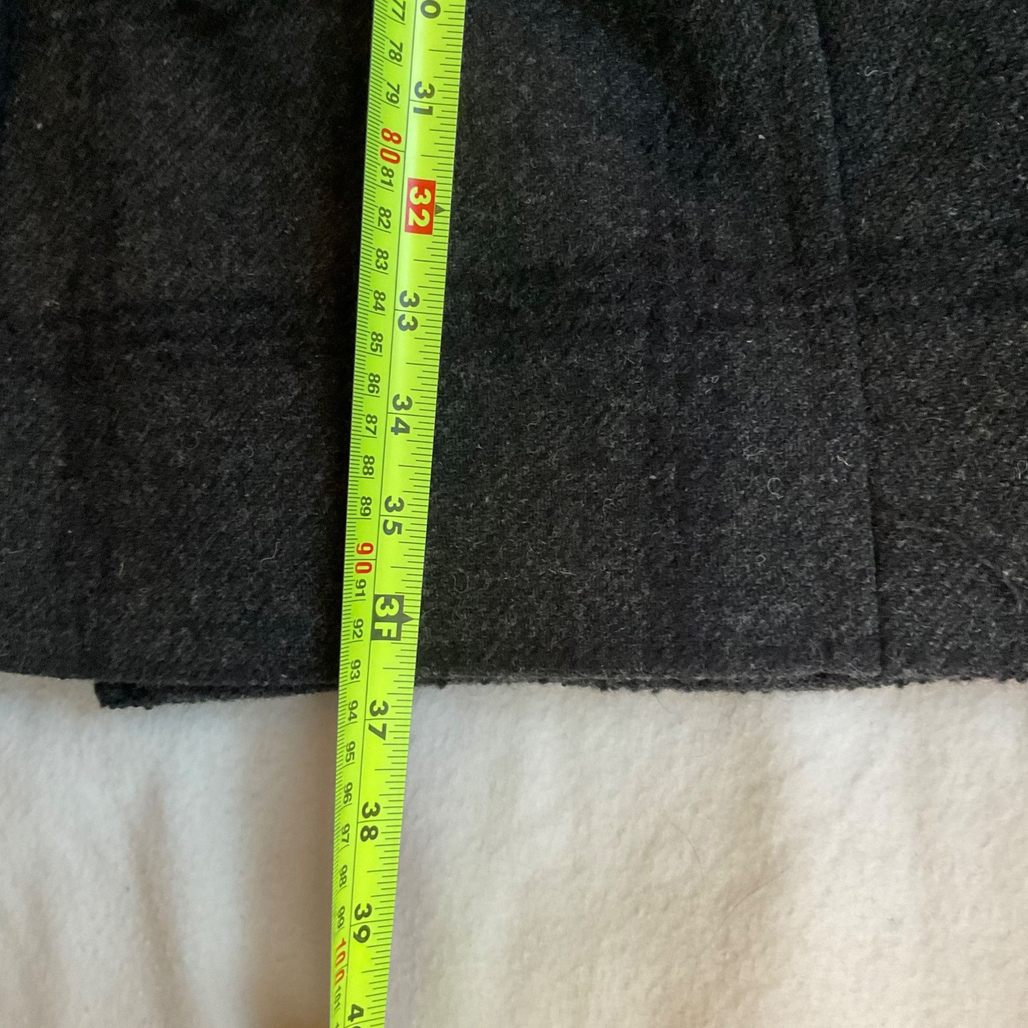 Jones New York JONES NEW YORK women plaid wool gray black coat SZ12 bust42 Size XL / US 12-14 / IT 48-50 - 6 Thumbnail