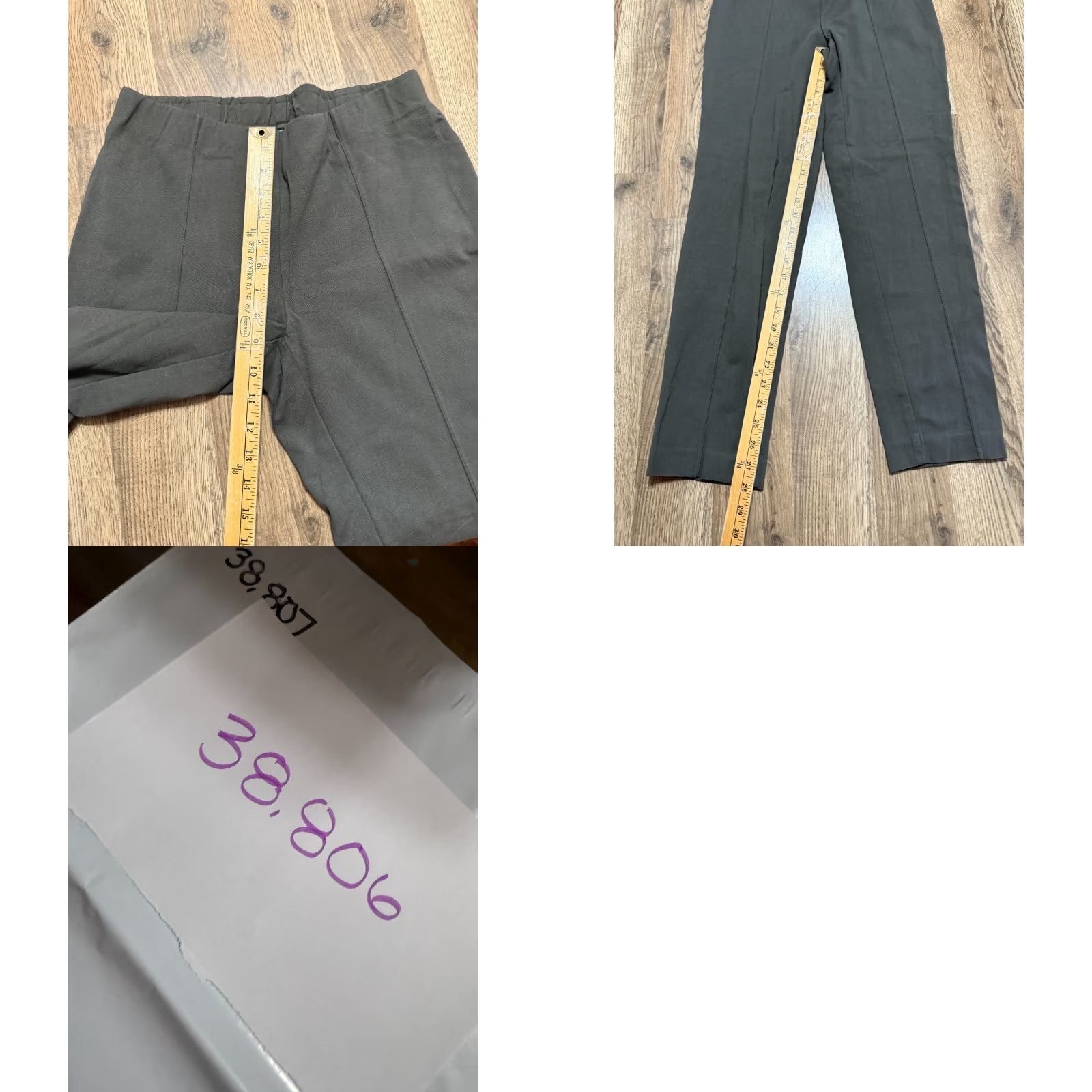 J. Jill J. Jill Pants Women's Small Green Pull On Ponte Slim Leg 28" Inseam Casual Size 28" / US 6 / IT 42 - 8 Thumbnail