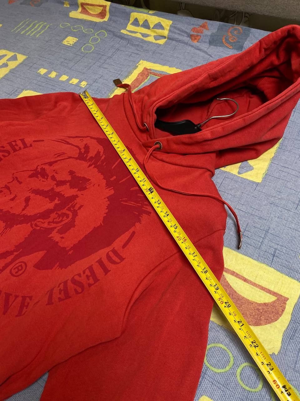 Diesel × Vintage Vintage Diesel Big Logo Zip Hoodie Y2K USA Size US L / EU 52-54 / 3 - 13 Thumbnail