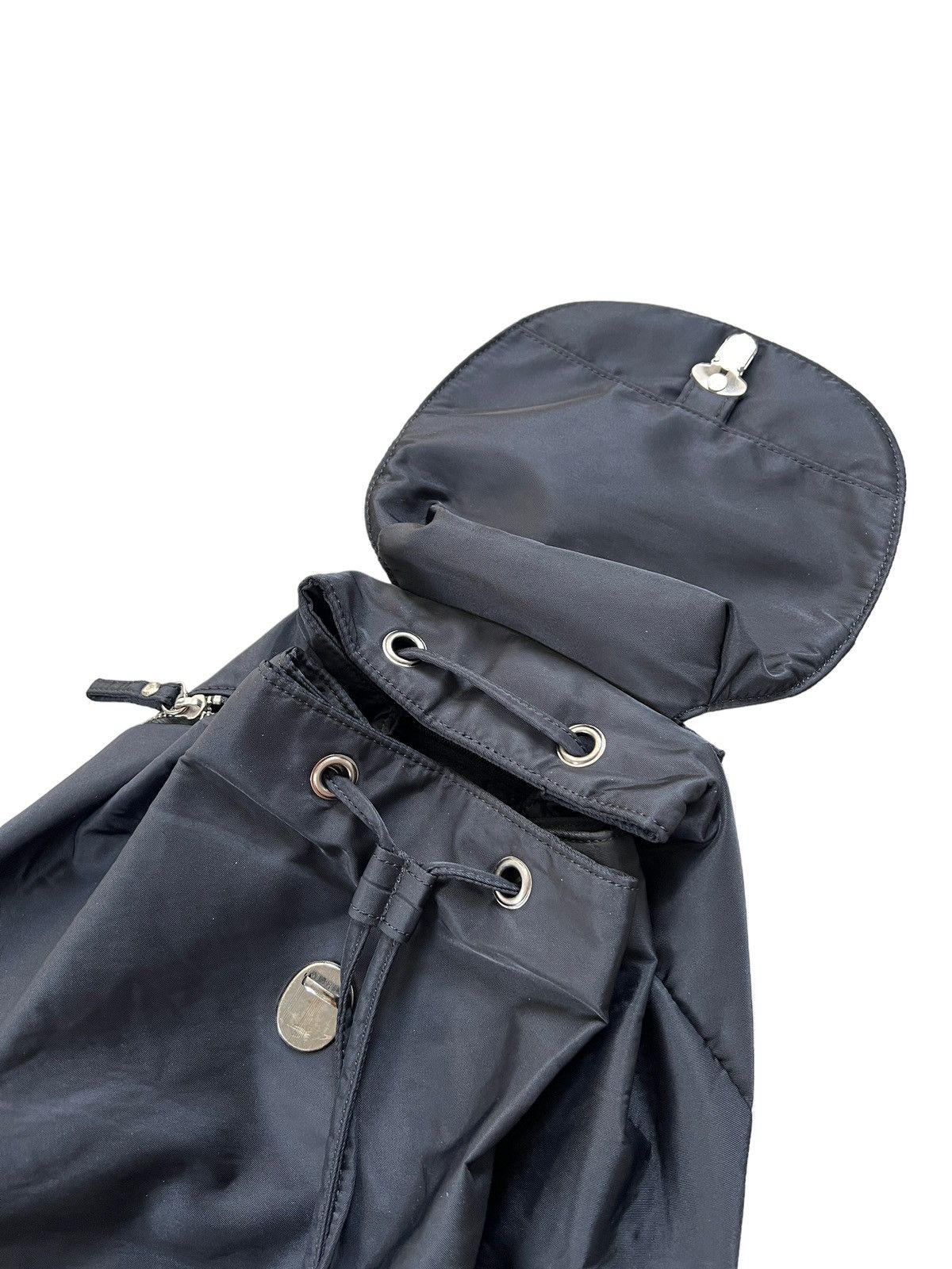 Jean Paul Gaultier 1990 Jean Paul Gaultier Embossed Logo Tanker Backpack Size ONE SIZE - 19 Thumbnail