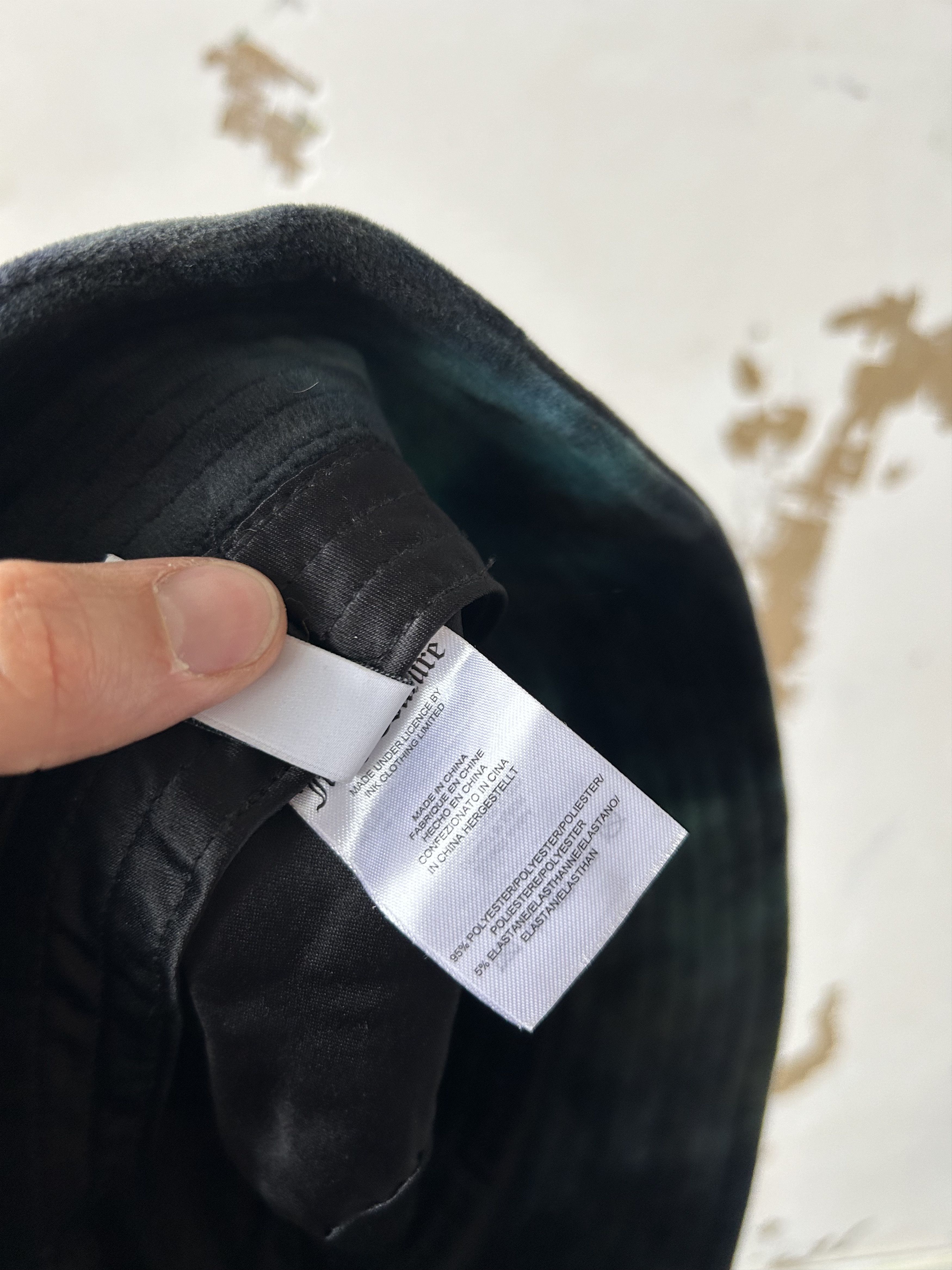 Designer × Juicy Couture RARE Juicy Couture Fleece Cap Blue Y2K panama Size ONE SIZE - 6 Thumbnail