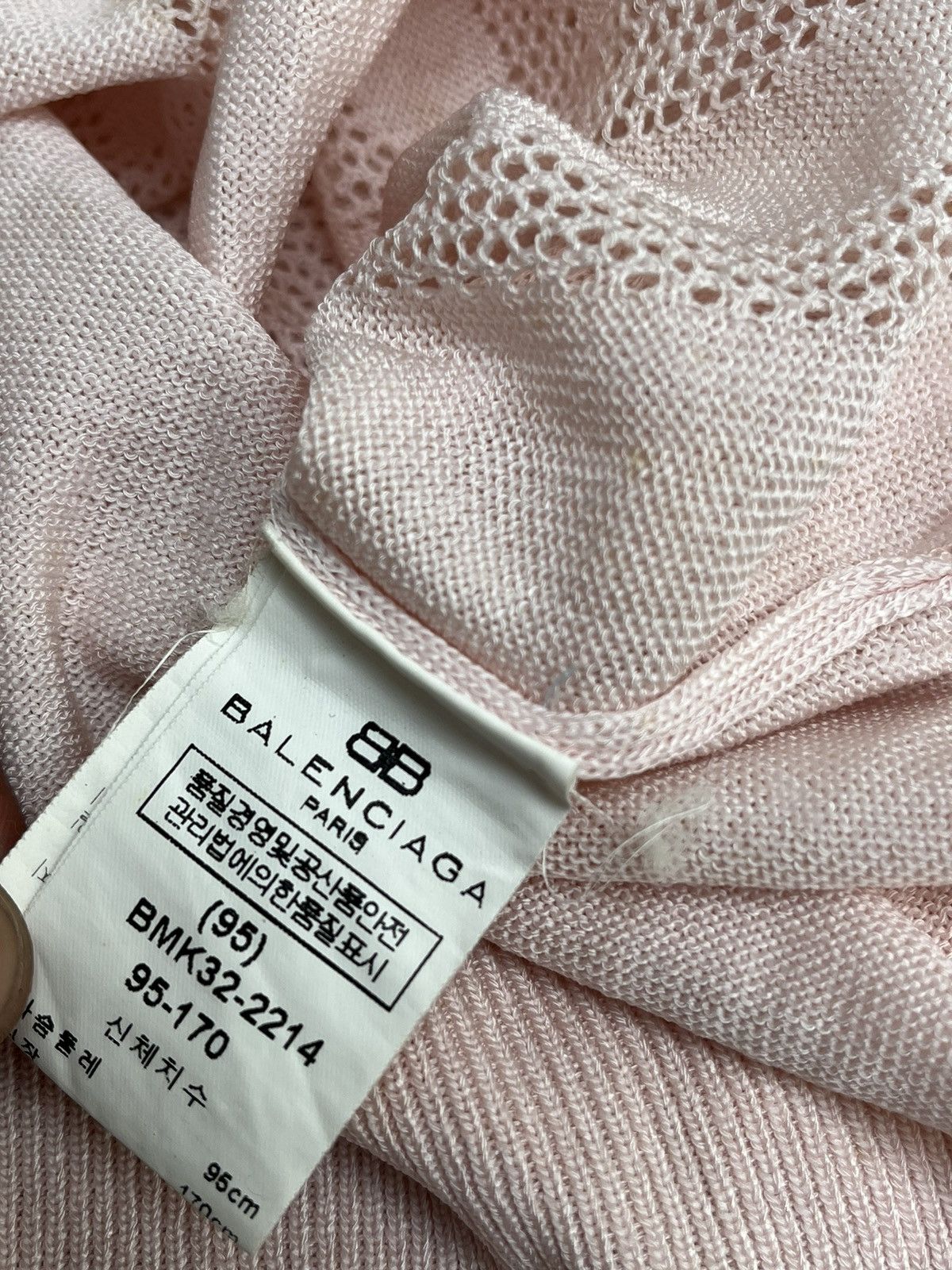 Balenciaga Vest Knitwear Balenciaga Paris Golf Big Logo Unisex Size US L / EU 52-54 / 3 - 5 Thumbnail
