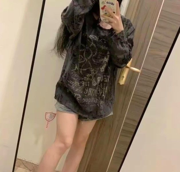 Japanese Brand Gothic Grunge Dark Hollow Out T Shirt Size M / US 6-8 / IT 42-44 - 2 Thumbnail