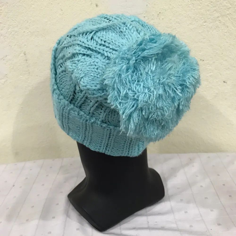 Japanese Brand × Vintage Pink Latte Knit Beanie Hat Size ONE SIZE - 4 Thumbnail