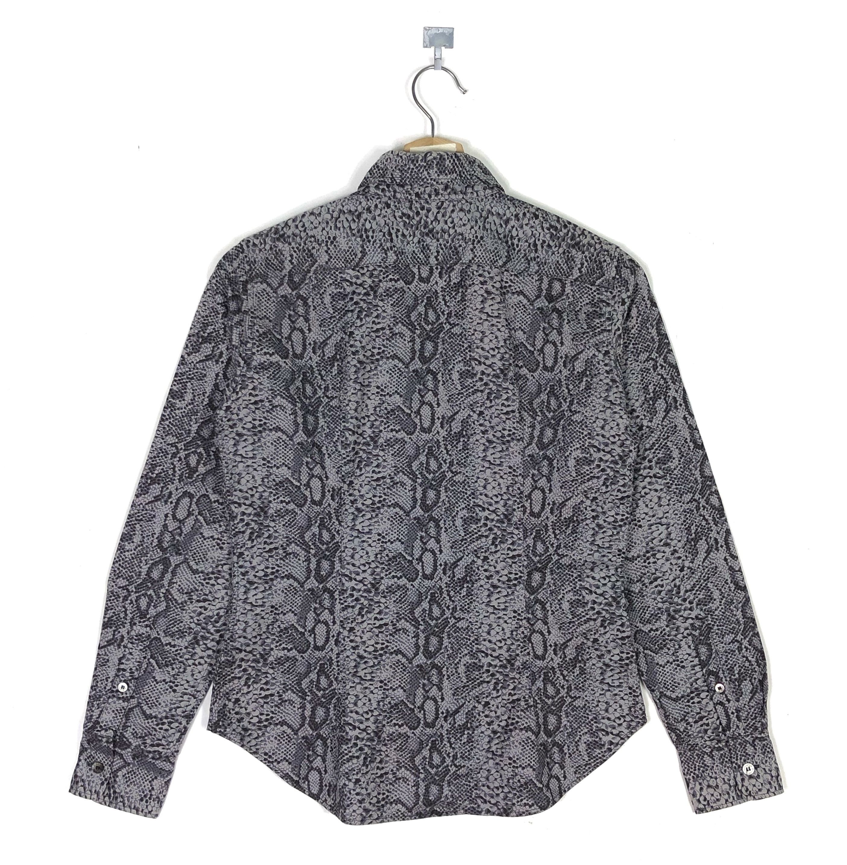 Hysteric Glamour RARE🔥VINTAGE HYSTERIC GLAMOUR SNAKE BUTTON UPS Size S / US 4 / IT 40 - 2 Thumbnail