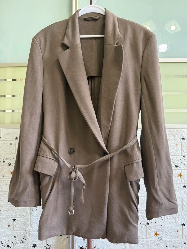 Acne Studios Acne Studios Belted Blazer Size 36 - dmc Size US M / EU 48-50 / 2 - 1 Thumbnail