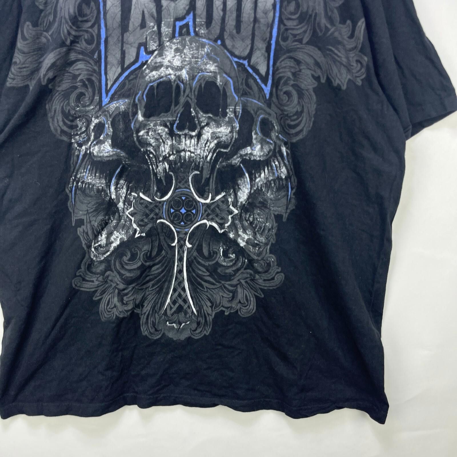 Tapout Tapout Vintage Y2K Skull Cross MMA T-Shirt 2XL Jesse PInkman Size US XXL / EU 58 / 5 - 2 Thumbnail