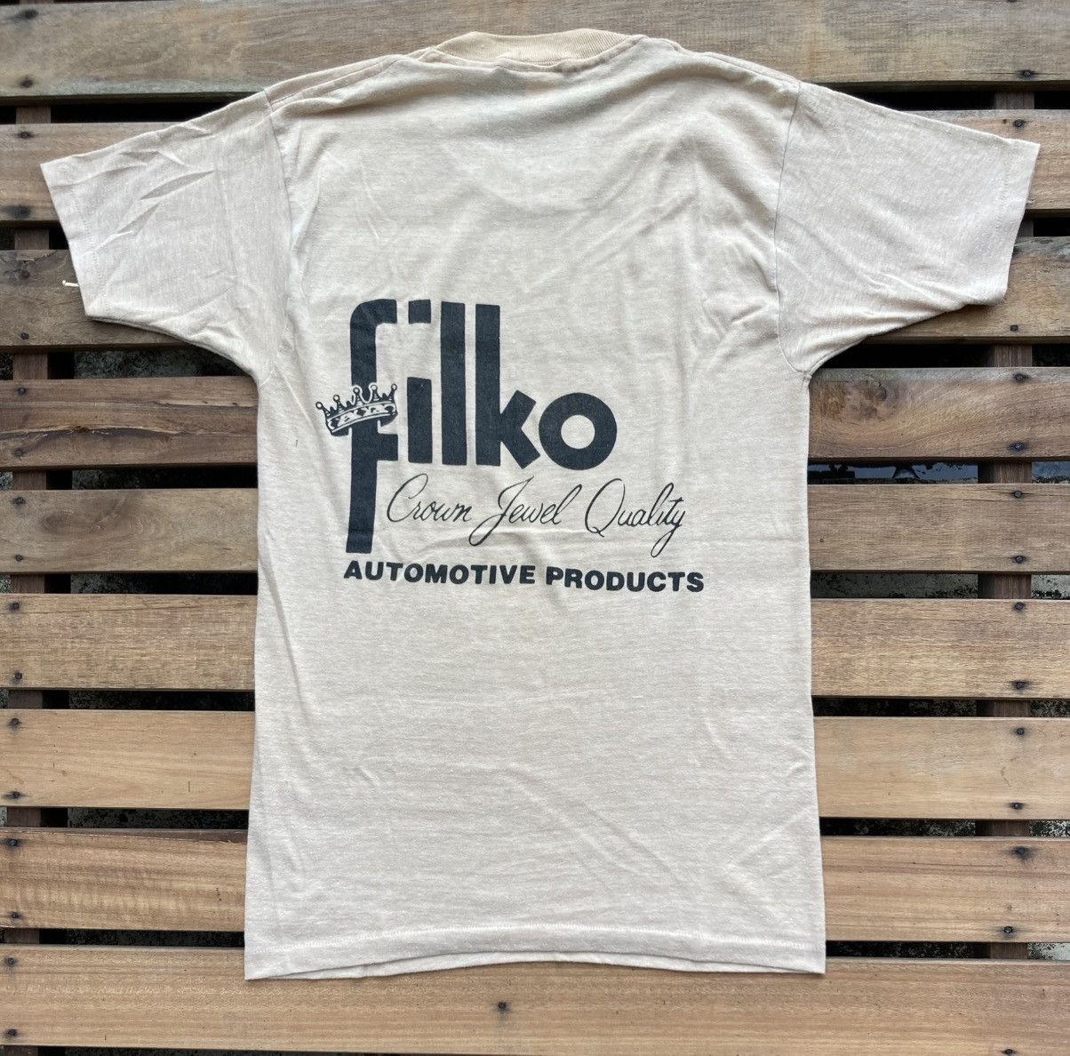 Vintage Vintage 70s Filko Crown Jewels Autoparts T shirt Size US M / EU 48-50 / 2 - 3 Thumbnail