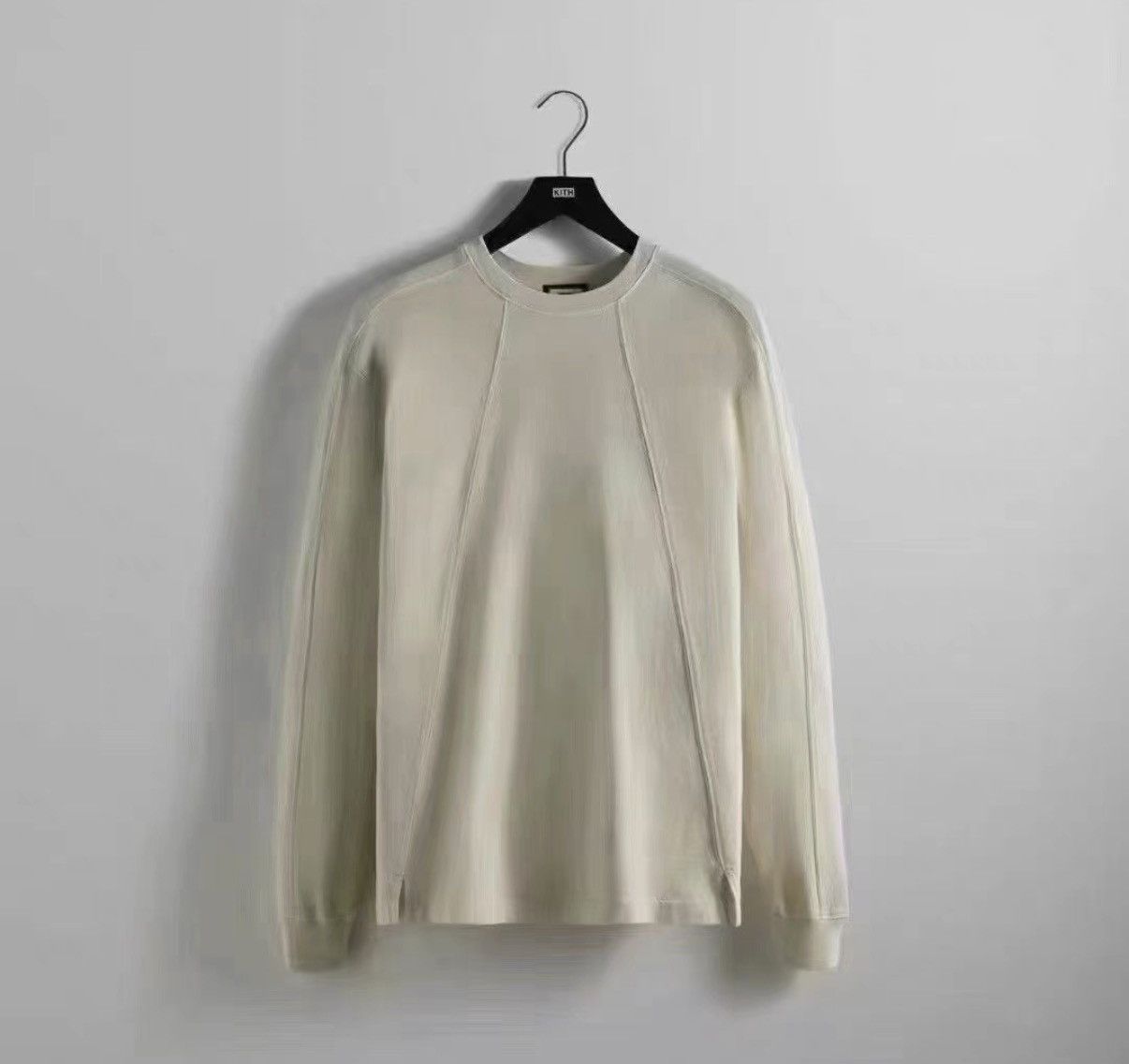 Kith KITH 101 Essential Off-White Colorblock Long Sleeve T-Shirt Size US M / EU 48-50 / 2 - 2 Thumbnail