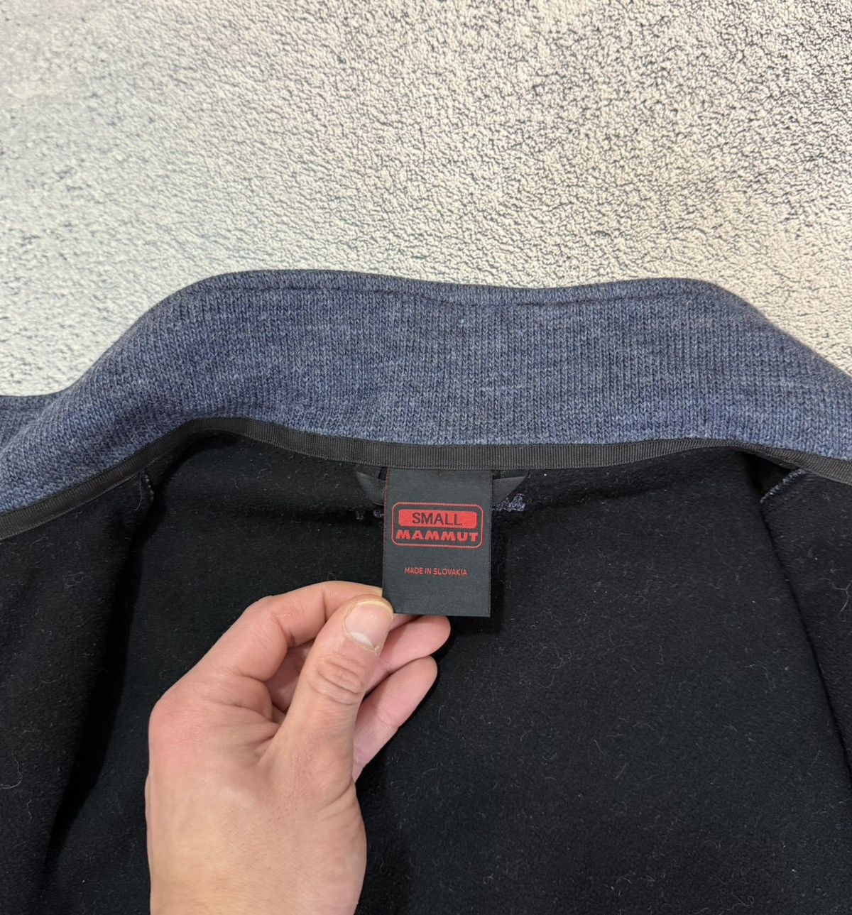 Mammut Vintage Mammut Iceland Wool Fleece Jacket Men S Blue Outdoor Size US S / EU 44-46 / 1 - 11 Thumbnail