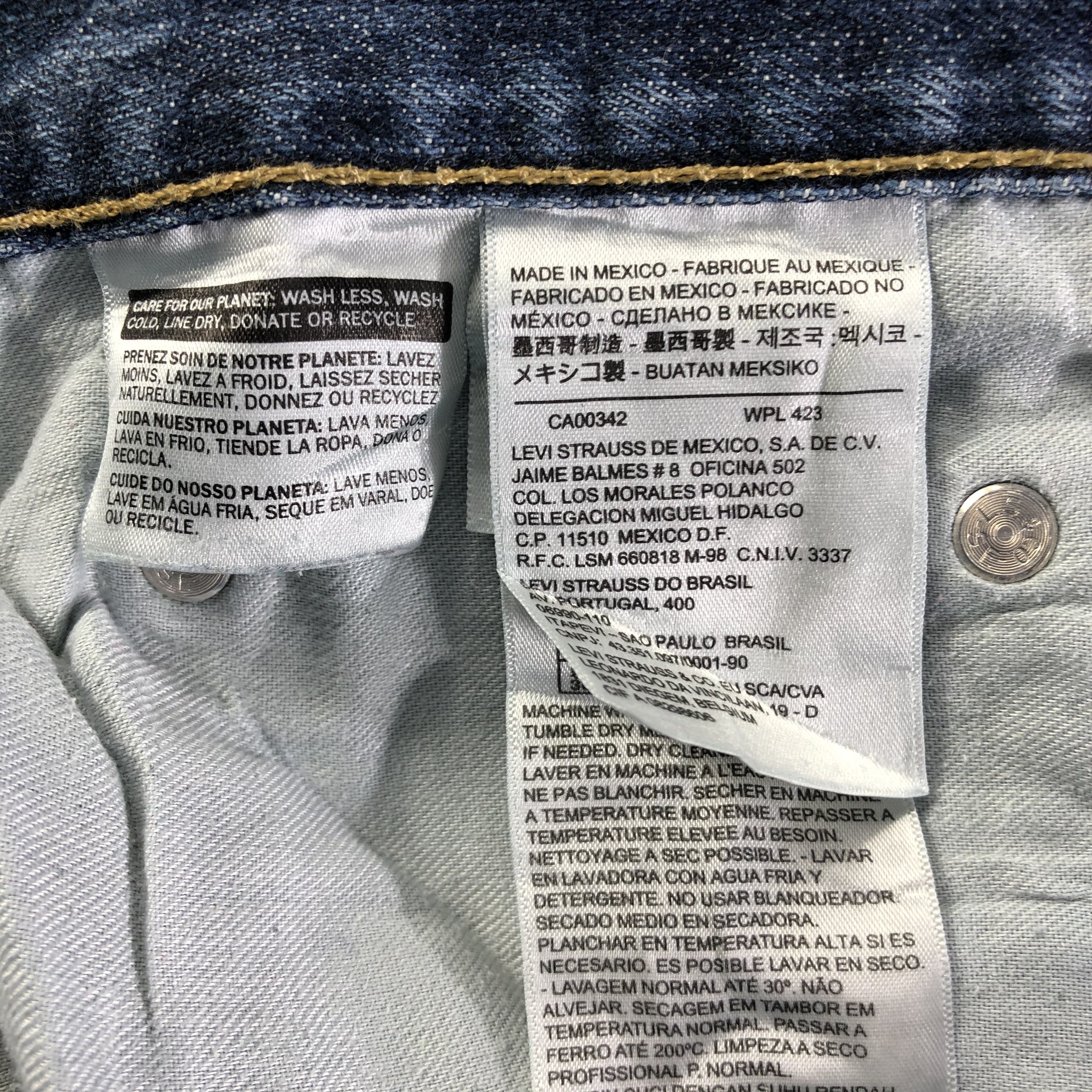 Levi's Vintage Levis 559 Jeans-J4358 Size US 33 - 10 Thumbnail