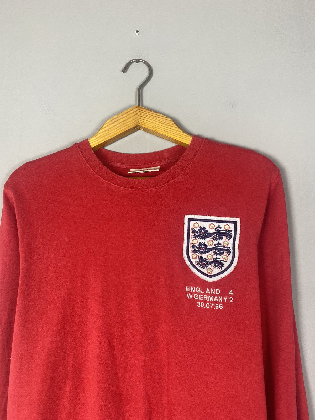 Umbro Vintage umbro England long sleeve football jersey Size US L / EU 52-54 / 3 - 2 Thumbnail