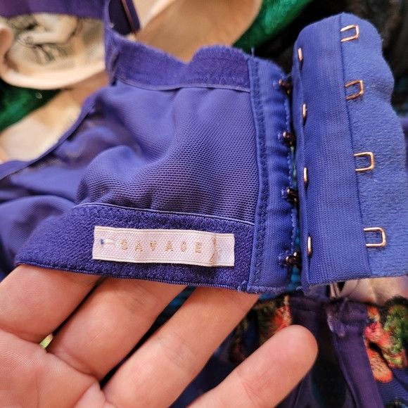 Other Savage X Fenty Western Wildflower Balconette Bra - 40G Size ONE SIZE - 6 Thumbnail