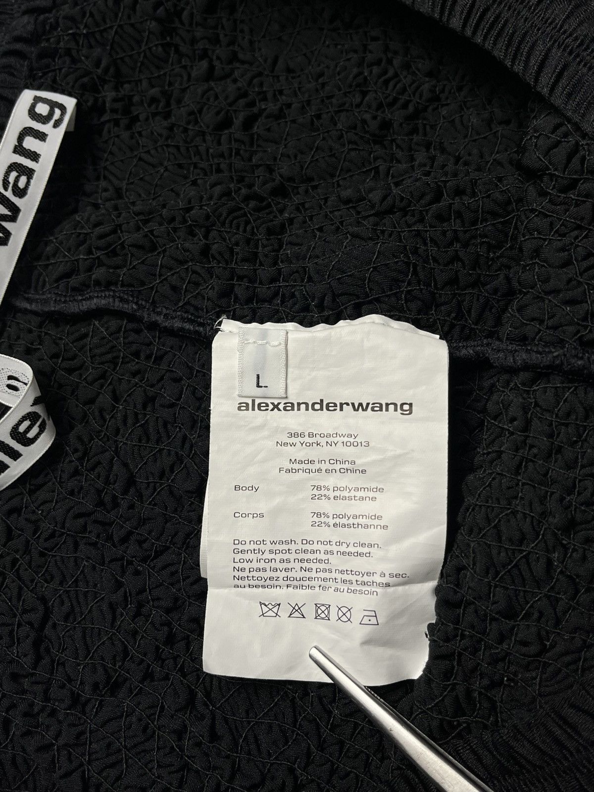 Alexander Wang Alexander Wang Ruched Ruffle-Trim Leggings Size 30" / US 8 / IT 44 - 8 Thumbnail