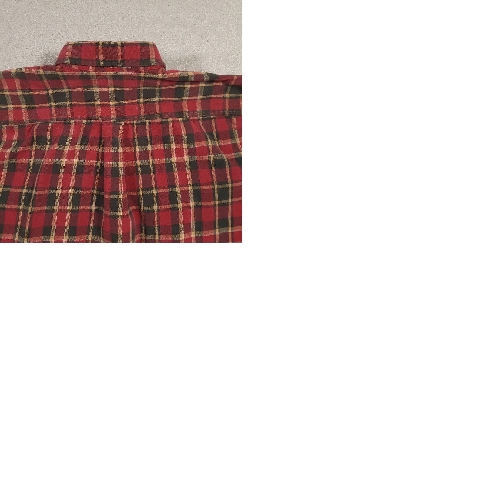 Carhartt VINTAGE Carhartt Shirt Mens LT Red Plaid Flannel Long Sleeve Button Front Size US L / EU 52-54 / 3 - 10 Thumbnail