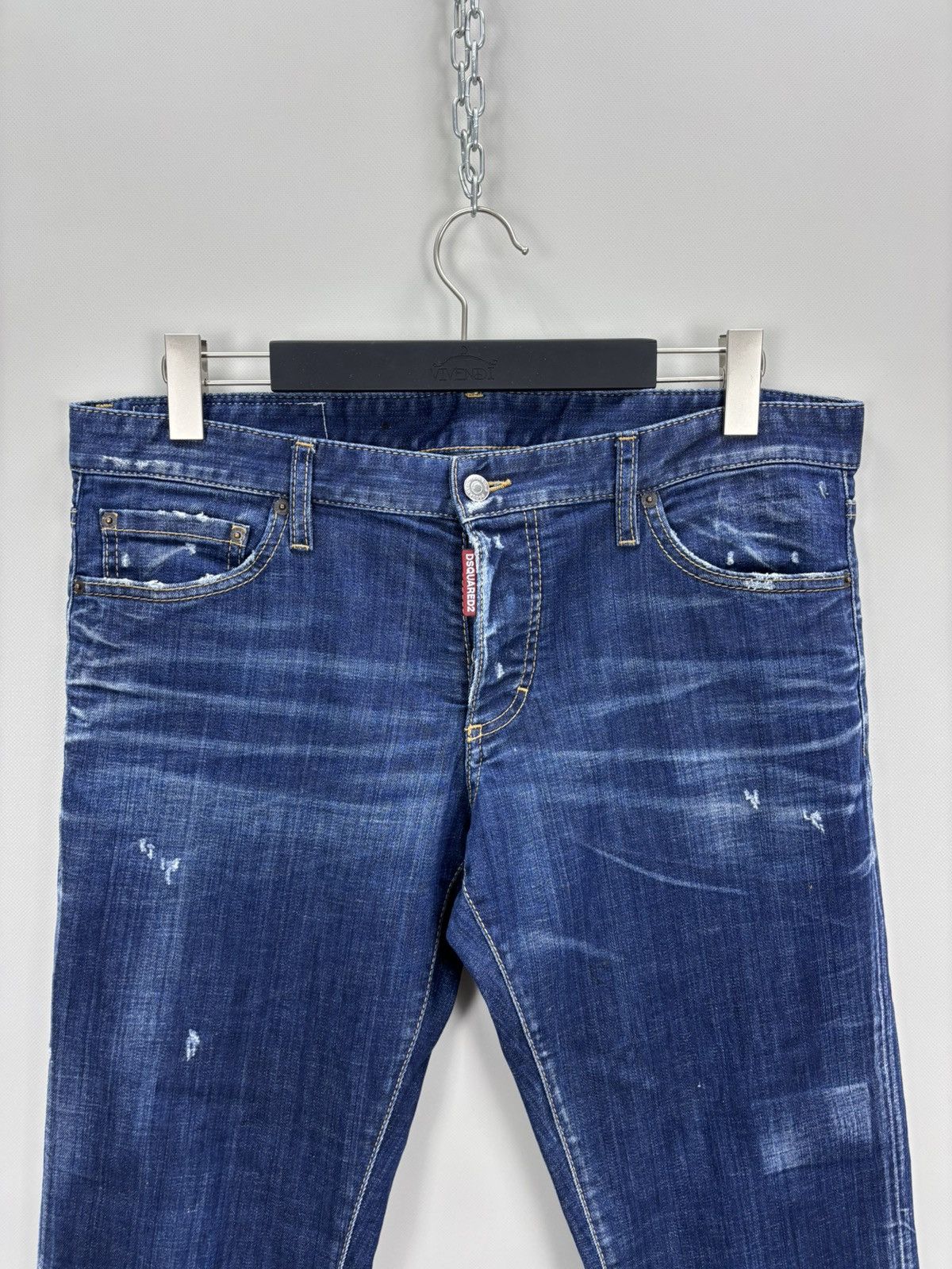 Dsquared2 Mens jeans Dsquared2 Size 52 Color Blue Size US 33 - 3 Thumbnail