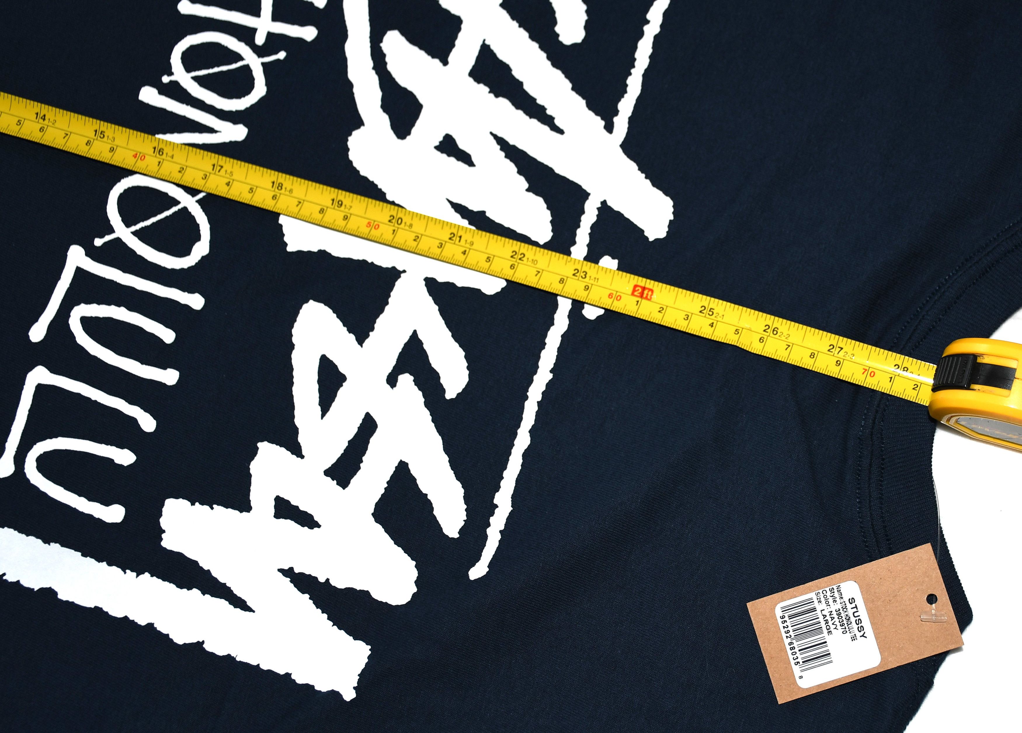 Stussy Honolulu Chapter t-shirt NWT Navy