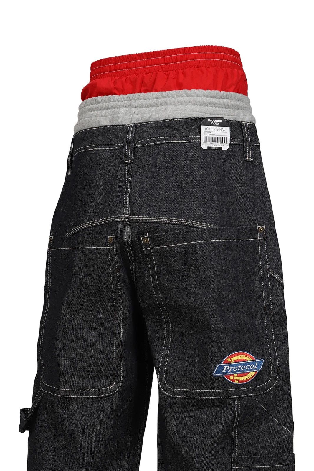 PROJECT G/R Protocol Index 3 LAYERED DENIM PANTS PROJECT GR Size 3 Size US 34 / EU 50 - 4 Thumbnail