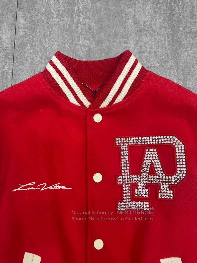 Louis Vuitton Louis Vuitton Embroidered baseball jacket Size US L / EU 52-54 / 3 - 3 Thumbnail