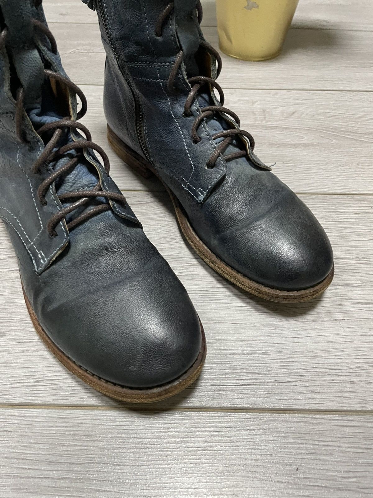 A.S.98 A.S.98 engineered distressed high boots zip eb0 Size US 10 / IT 40 - 3 Thumbnail
