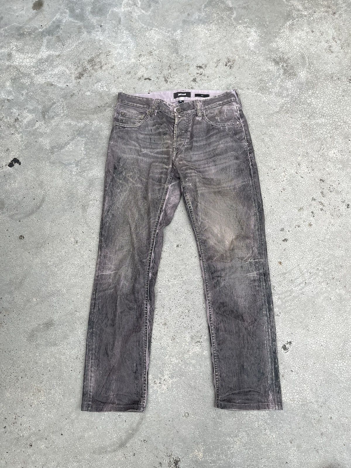 Vintage Just Cavalli Distressed Denim W30 L37 Romania