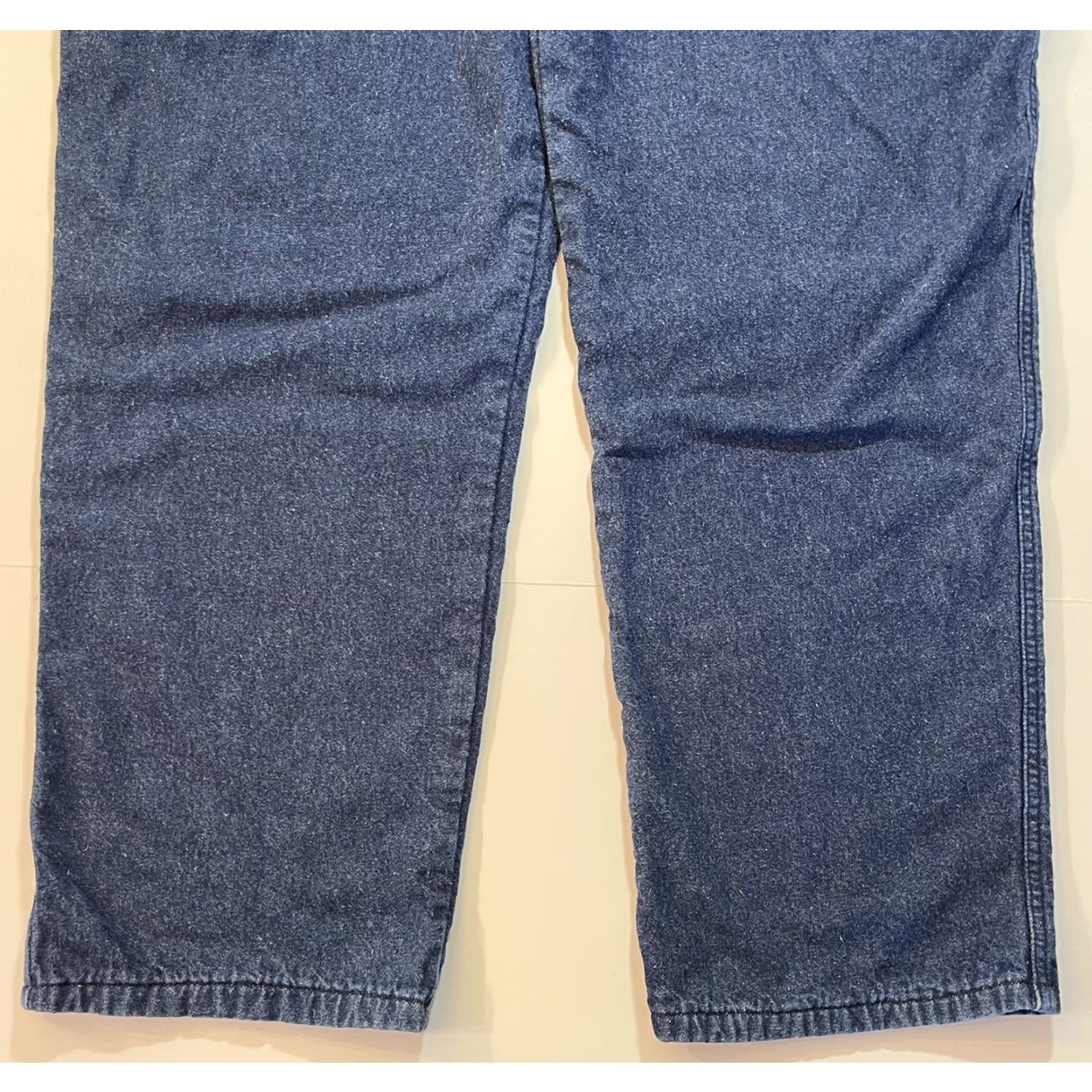 Vintage VINTAGE L.L. Bean Jeans Denim Blue 36x32 Flannel Lined Regular Mens Outdoors 90s Night Hunting USA Blues Jeans Mens Size US 36 / EU 52 - 4 Thumbnail