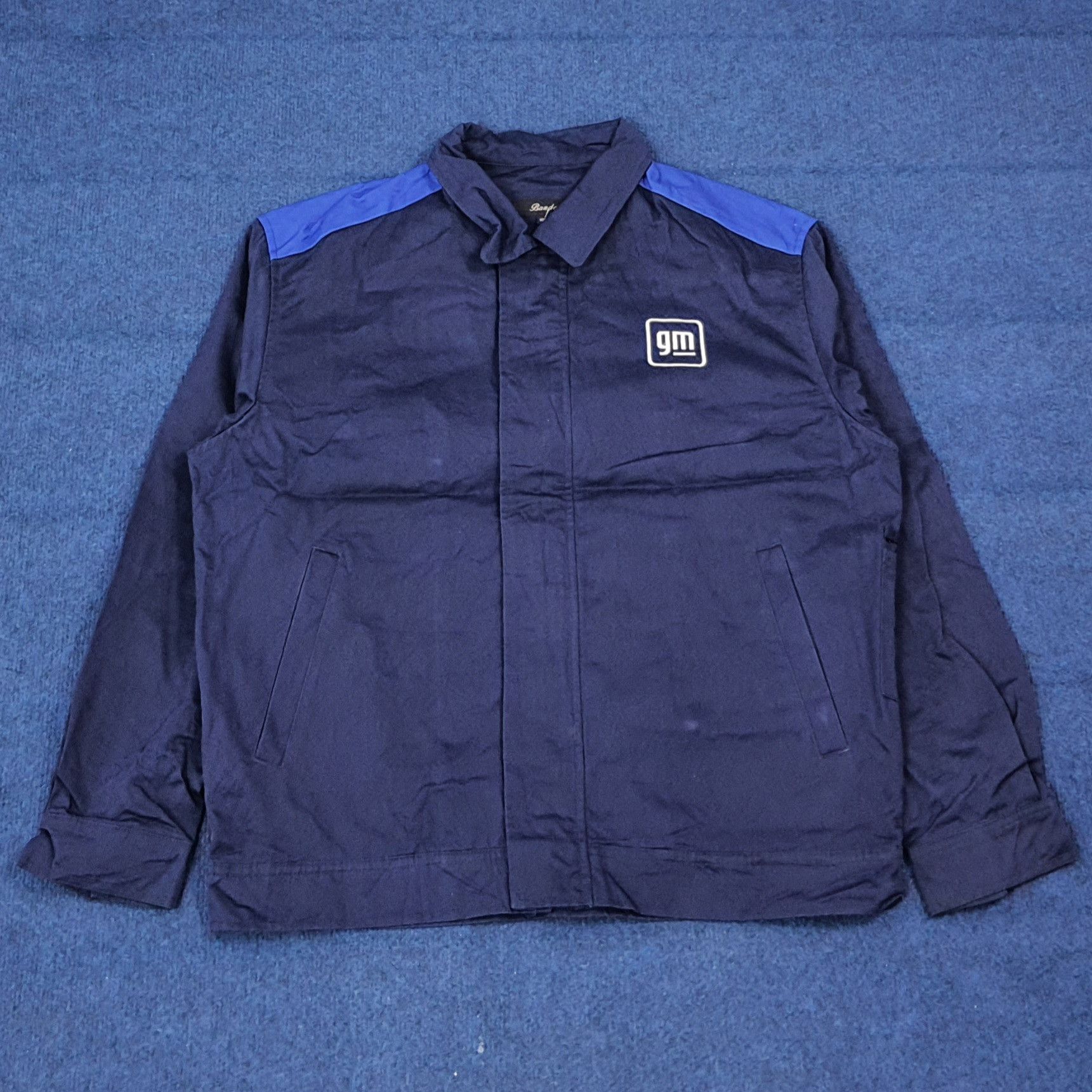 Japanese Brand Vintage Chevrolet Automobile Workwear Jacket C274N1 Size US L / EU 52-54 / 3 - 4 Thumbnail