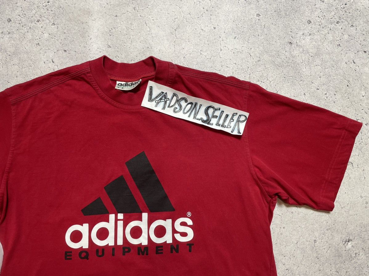 Adidas × Vintage Vintage T-Shirt 90s Adidas Equipment Big Logo Y2K Size US M / EU 48-50 / 2 - 9 Thumbnail