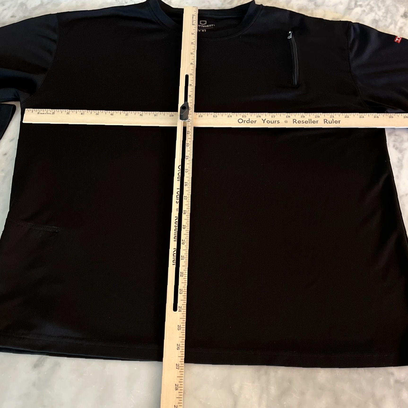 Vintage SCOTTeVEST Long Sleeve Shirt Men XXL TEC Performance Hidden Pockets Black Size US XXL / EU 58 / 5 - 7 Thumbnail