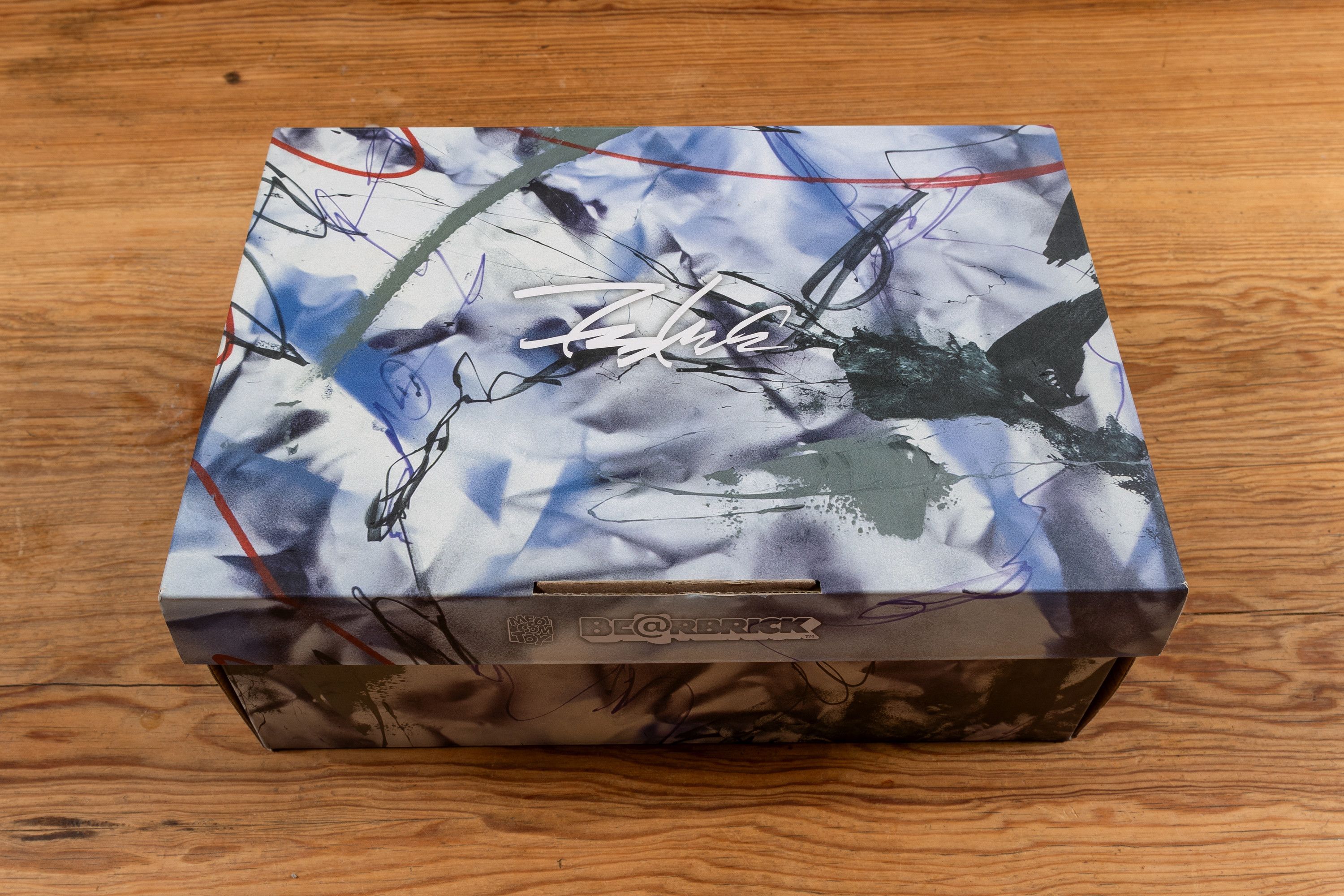 Medicom Toy Medicom Be@rbrick x Futura 400% + 100% Bearbrick Boxset Size ONE SIZE - 4 Thumbnail