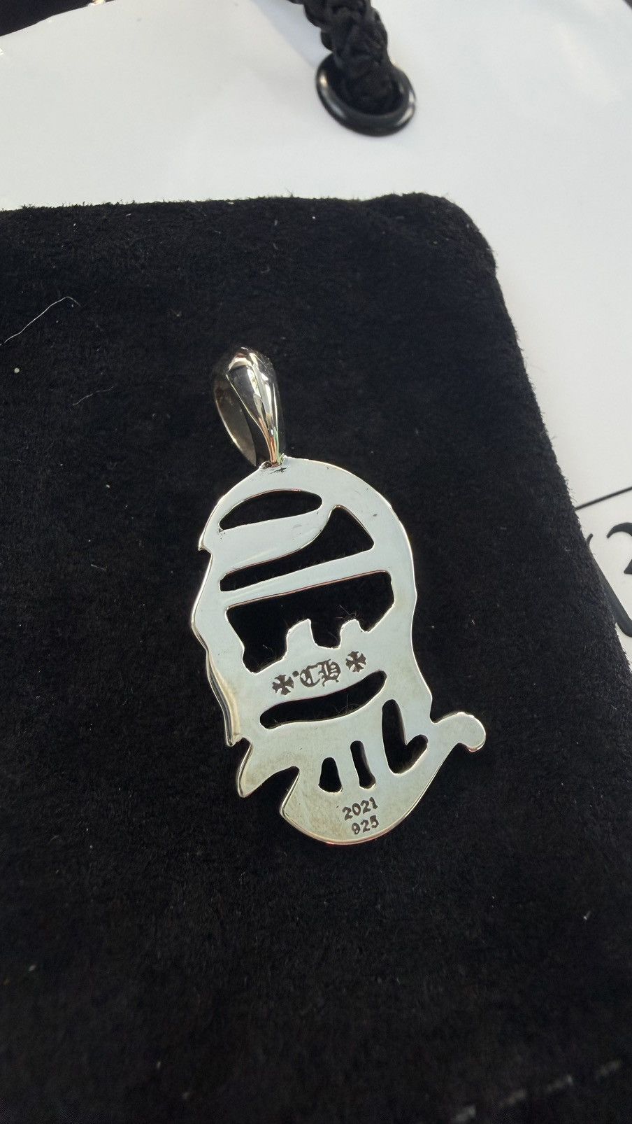 Chrome Hearts Chrome Hearts CH Sterling Silver Pendant Size ONE SIZE - 5 Thumbnail