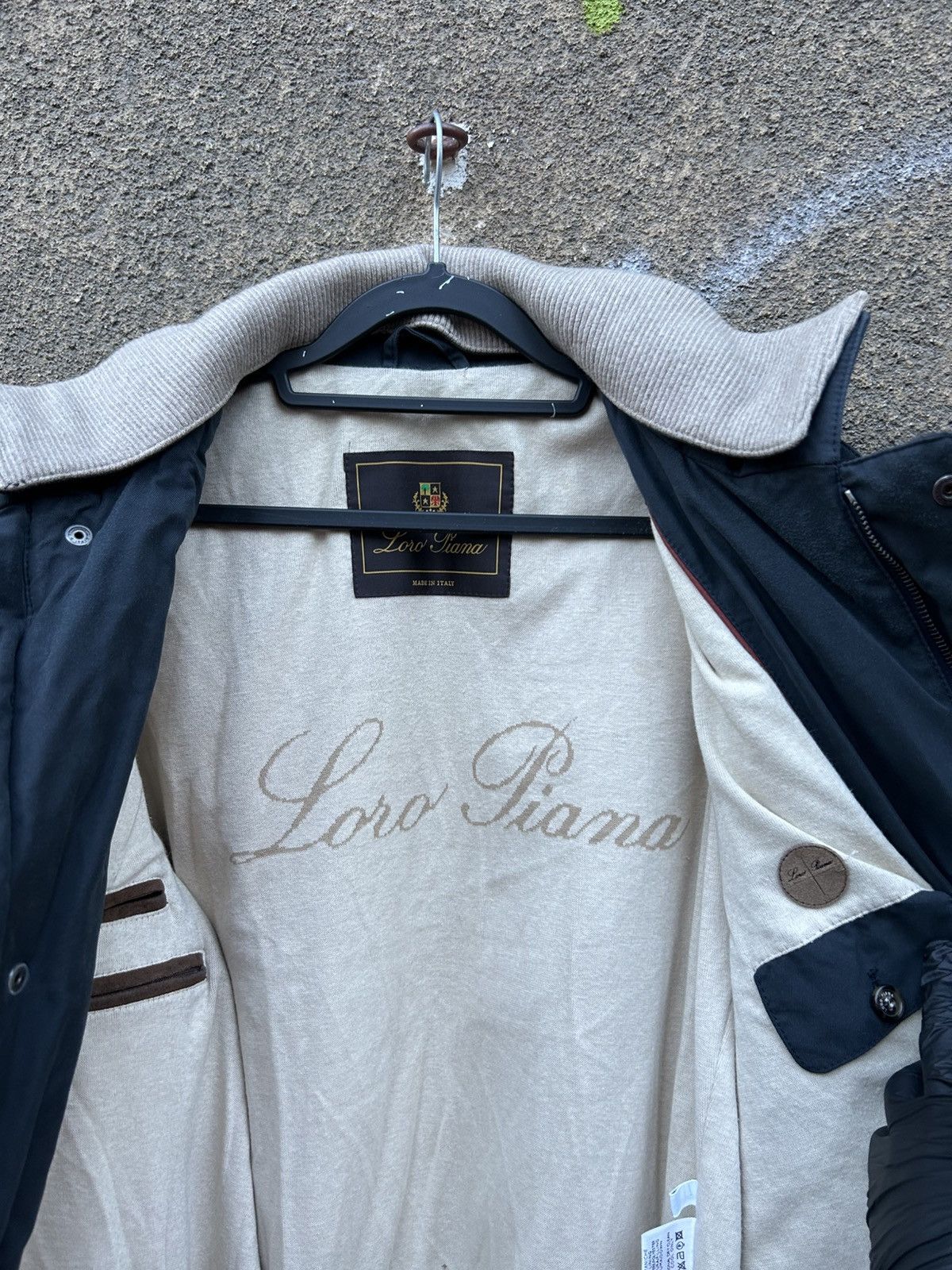 Loro Piana Loro Piana Navy Icer Strom System Parka Luxury puffer Jacket Size US L / EU 52-54 / 3 - 9 Thumbnail