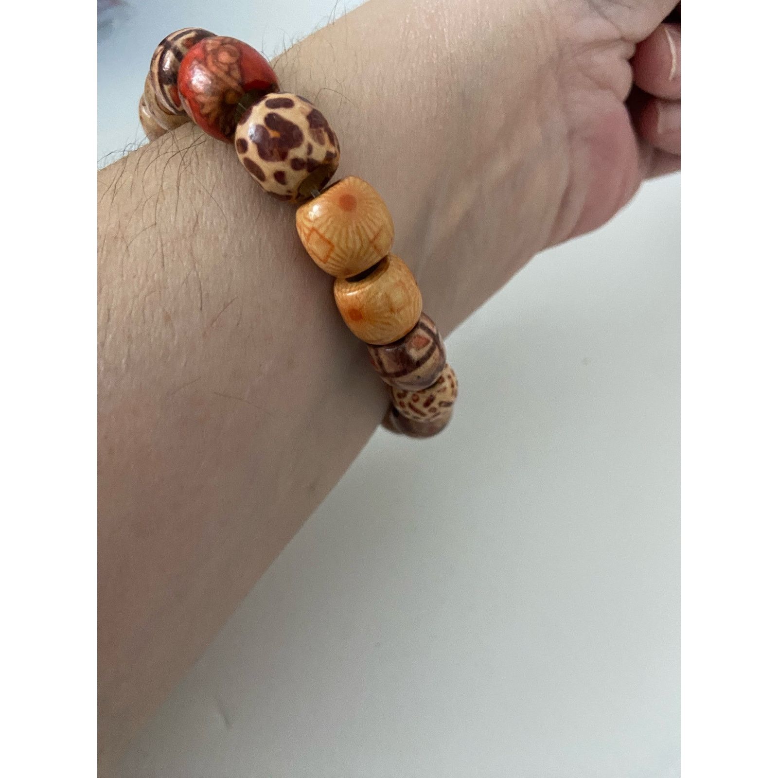 Other Handmade colorful wood bead bracelet Size ONE SIZE - 2 Thumbnail