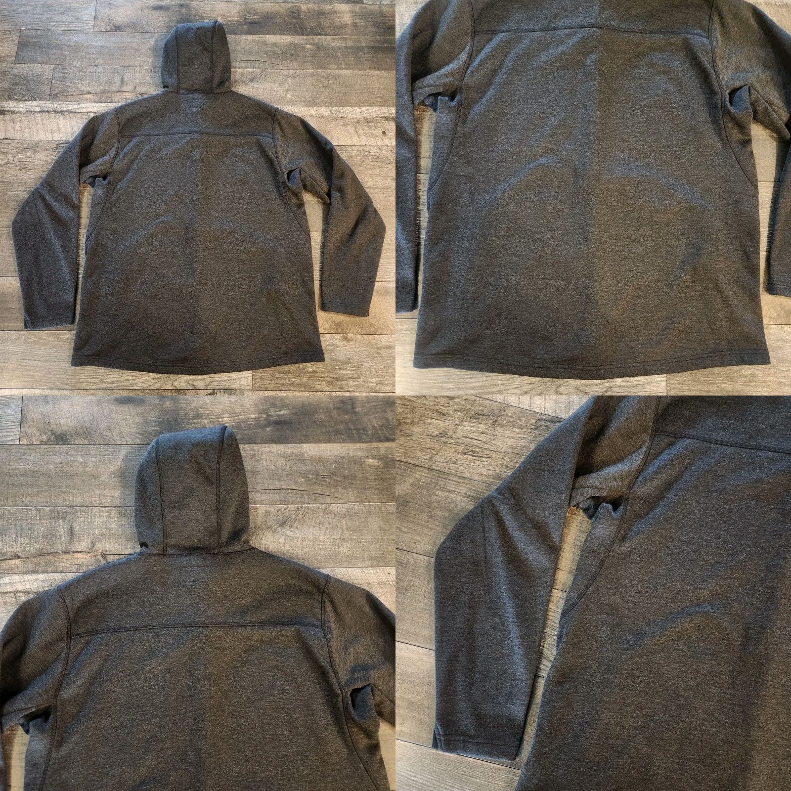 Vintage VINTAGE BlackOvis Trailhead Hoodie Mens XL Gray Charcoal Full Zip Hunting Fleece Jacket Size US XL / EU 56 / 4 - 8 Thumbnail