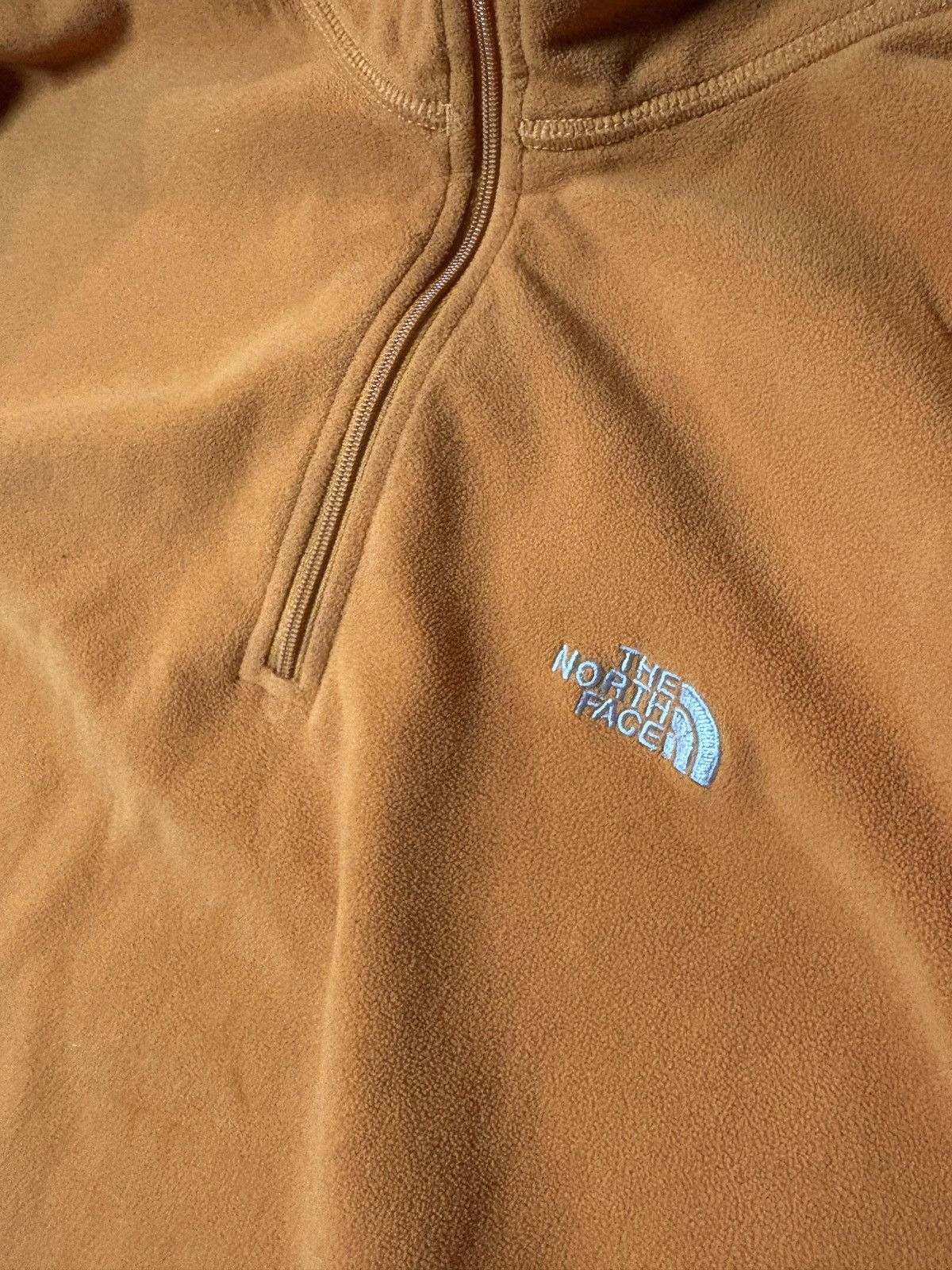 The North Face The North Face Quarter Zip Fleece Jacket Orange Size Large Size US L / EU 52-54 / 3 - 2 Thumbnail