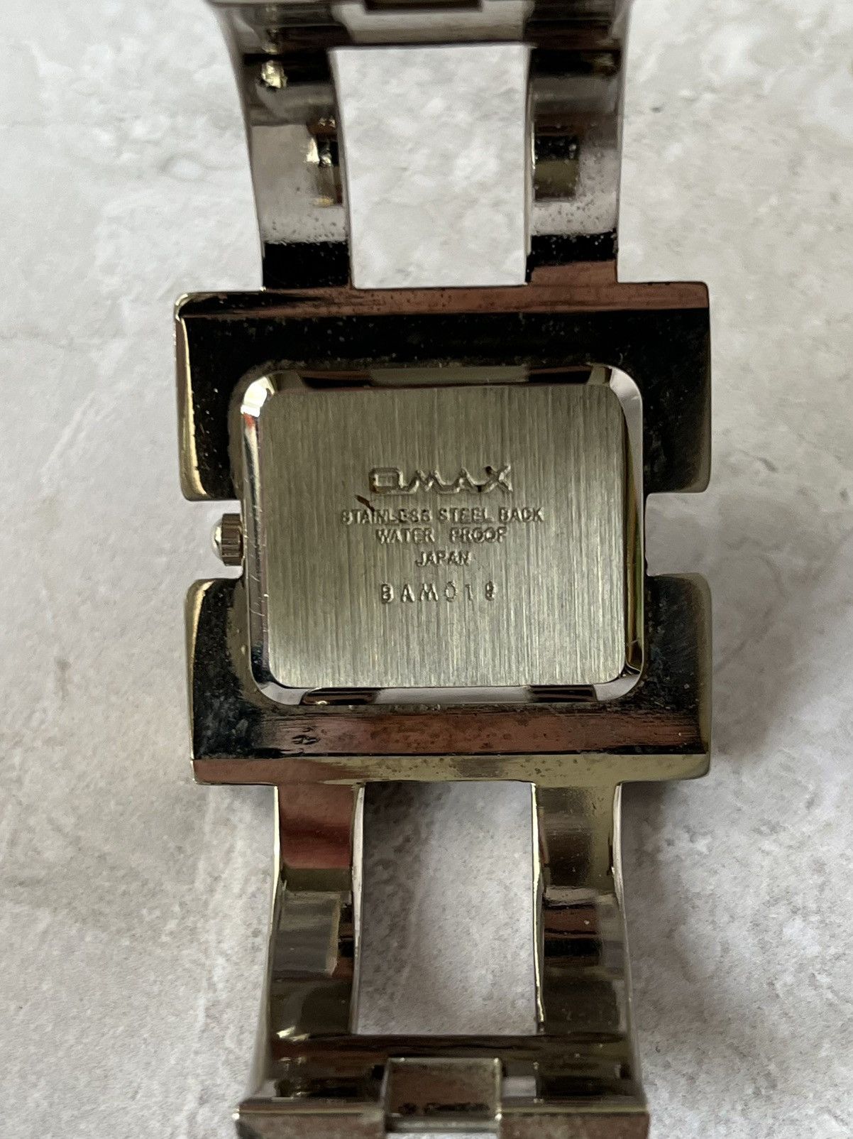 Japanese Brand × Jewelry × Vintage Qmax Quartz Elegant Watch with Metal Bracelet Size ONE SIZE - 16 Thumbnail
