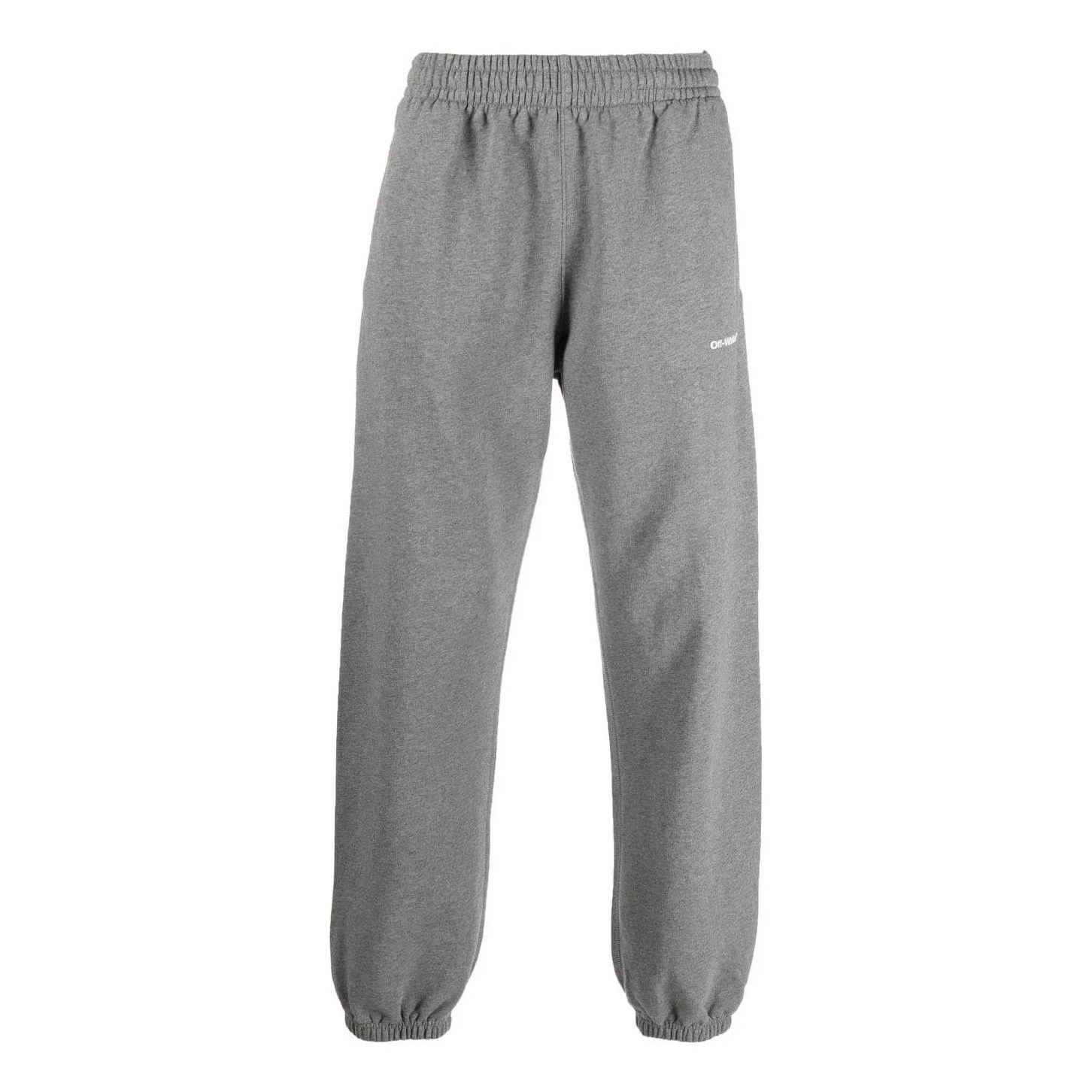 Off-White o1gr1nt0425 Wave Outl Diag Slim Sweatpants & Joggers Size US 30 / EU 46 - 1 Thumbnail