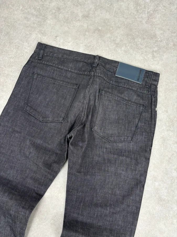 Jil Sander AW2007 Jil Sander Dark Grey Denim Straight Leg Jeans Size US 33 - 7 Thumbnail