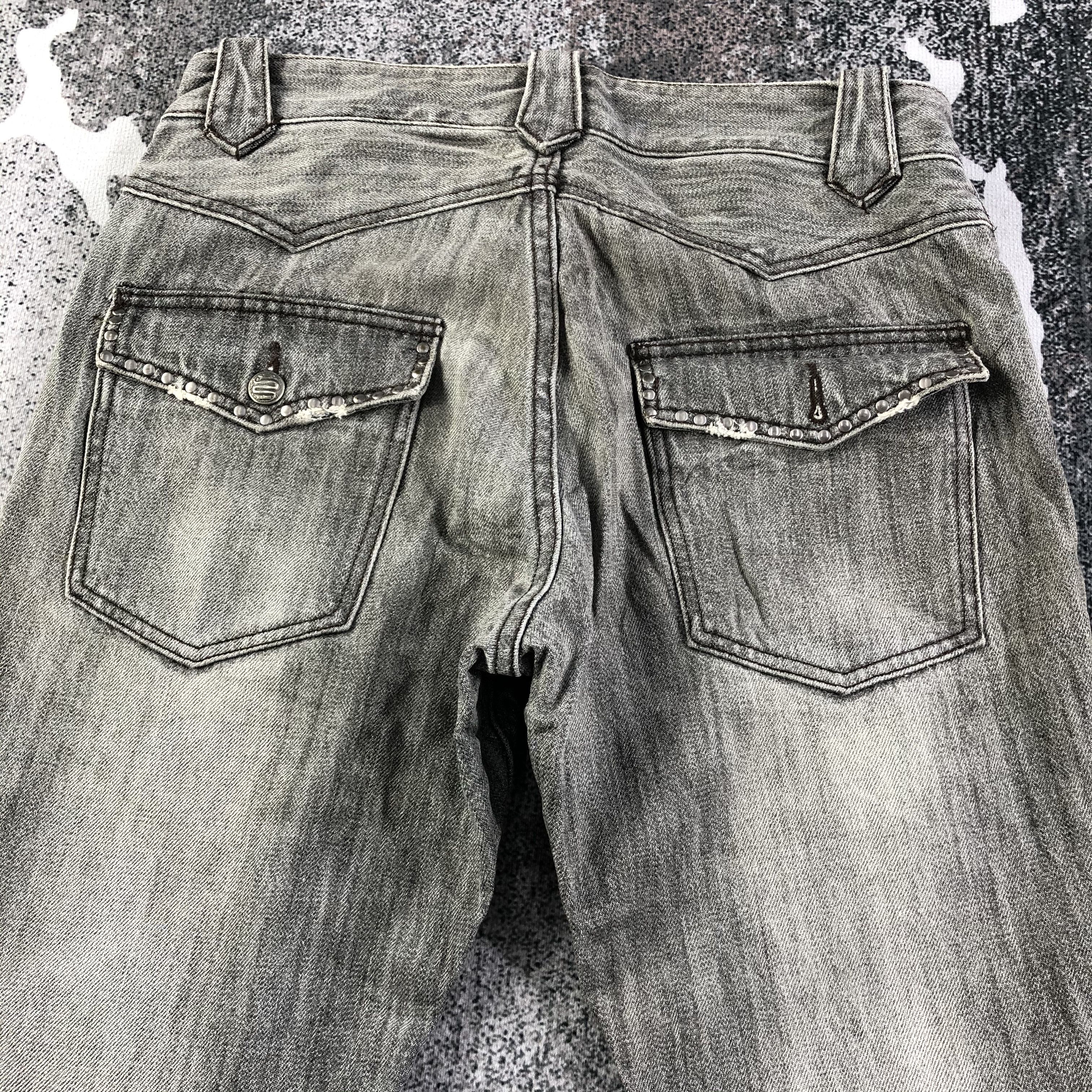 Schlussel Schlussel Jeans Distressed Faded Gay Denim KJ1631 Size US 30 / EU 46 - 4 Thumbnail