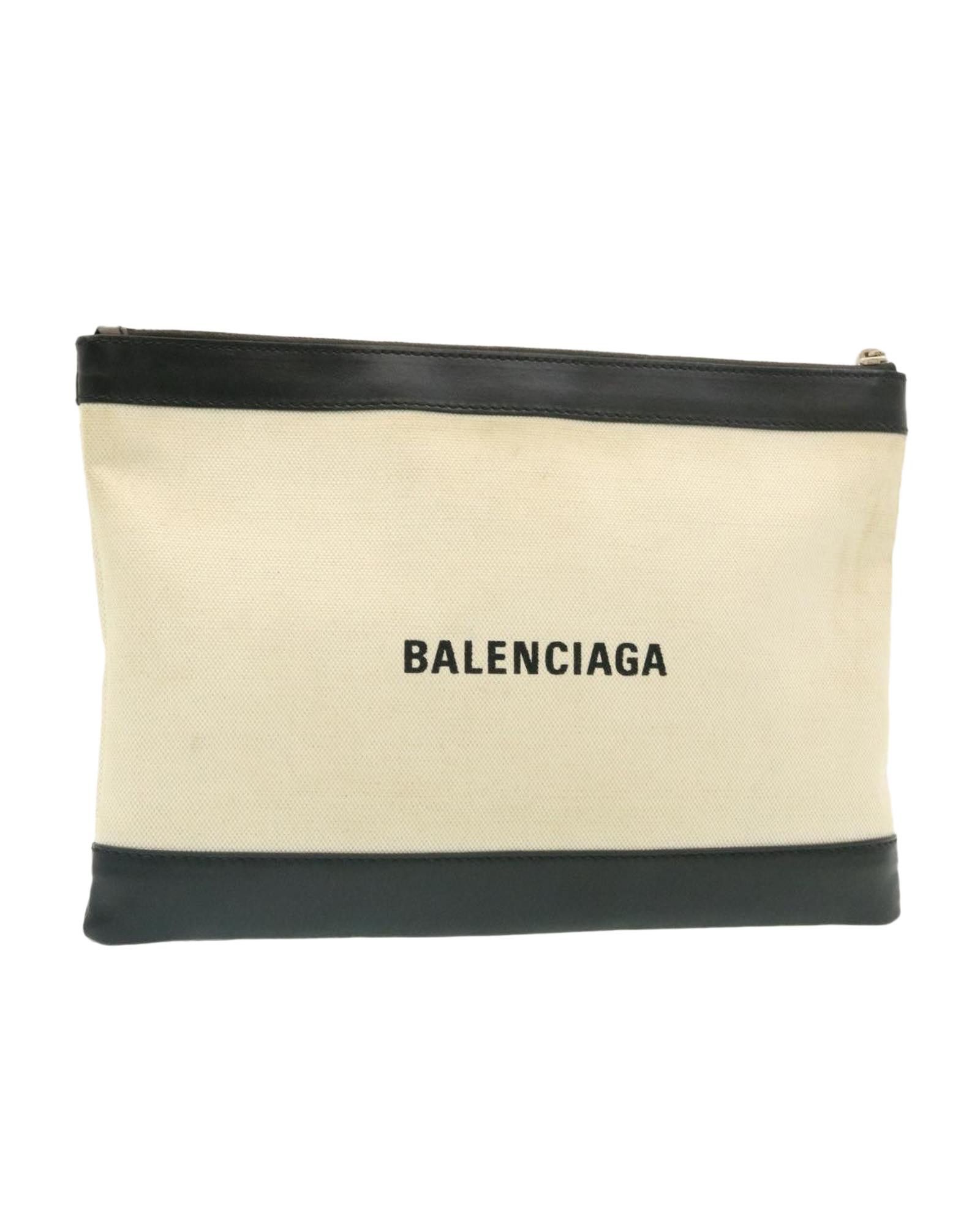 image of White Clutch Bag - Balenciaga, Women's