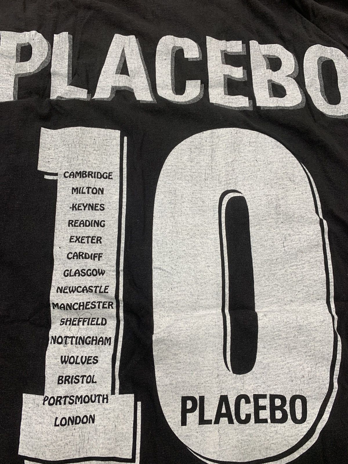 Band Tees × Rap Tees BAND PLACEBO SHIRT TOUR SUEDE DEFTONES Size US L / EU 52-54 / 3 - 9 Thumbnail