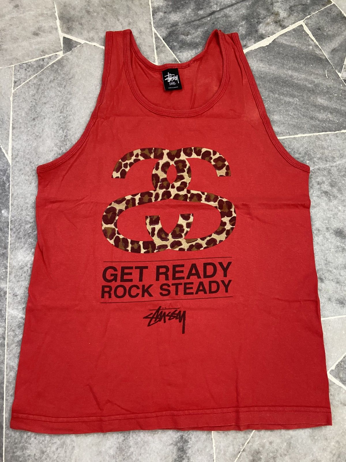 DENIM TEARS × Stussy Stussy x Denim Tears Jamaica Mesh Tank