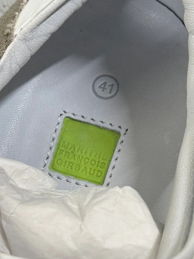 Marithe + Francois Girbaud Marithé François Girbaud Wash White Low Top Sneakers Size US 8 / EU 41 - 7 Thumbnail