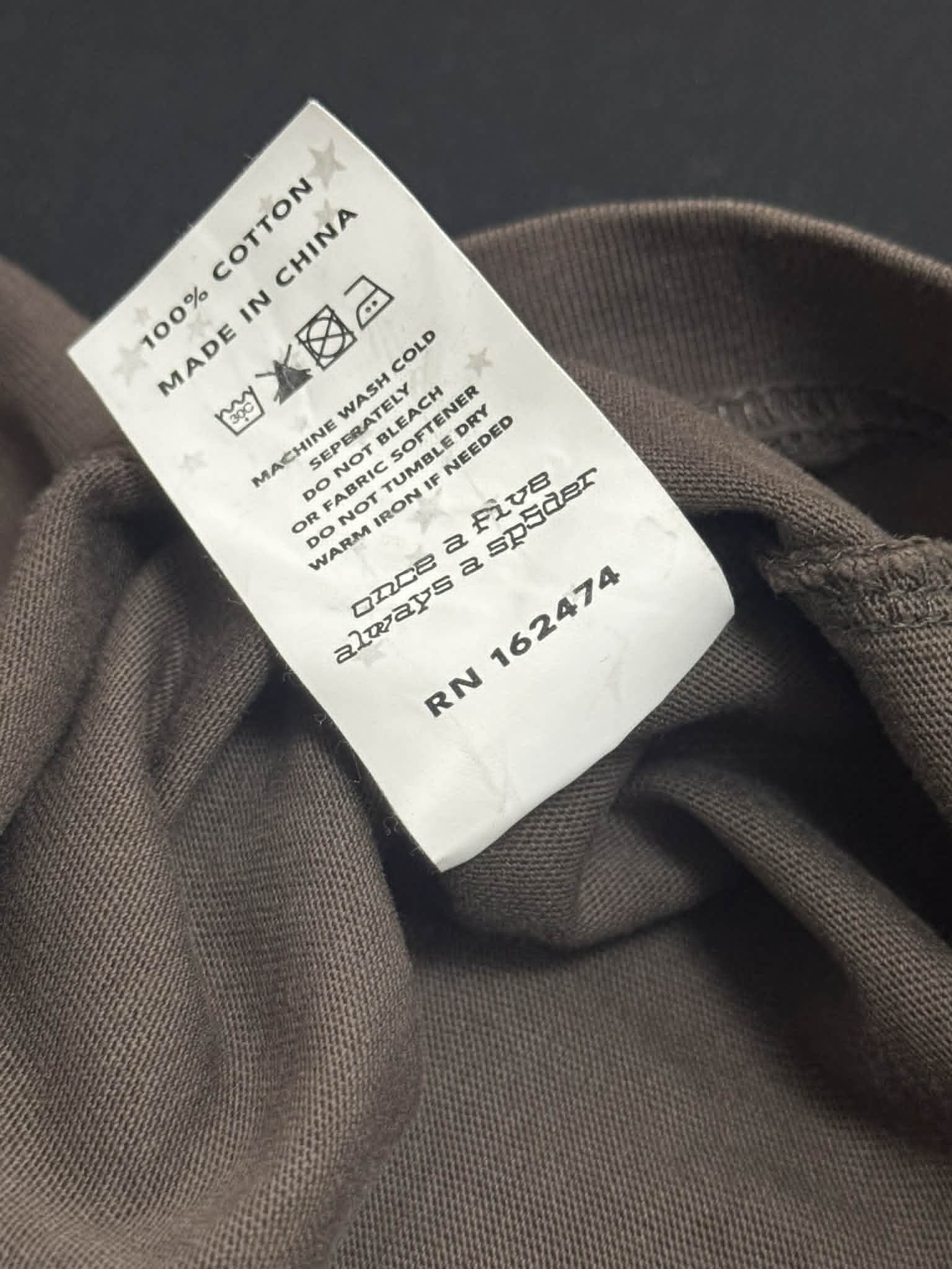 Sp5der SP5DER SP5 SEX TEE BROWN Size US S / EU 44-46 / 1 - 7 Thumbnail
