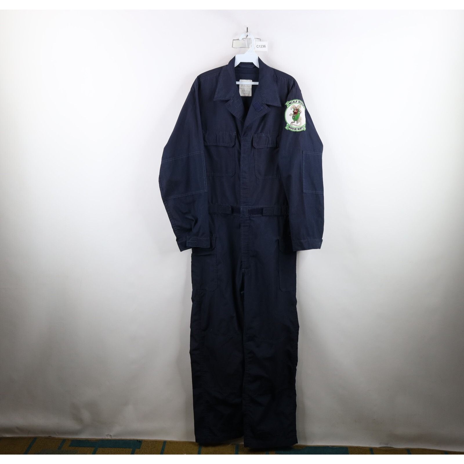 Vintage Vintage 80s Rat Fink Mcalf Bogue Rats USMC Coveralls Size US 36 / EU 52 - 1 Thumbnail
