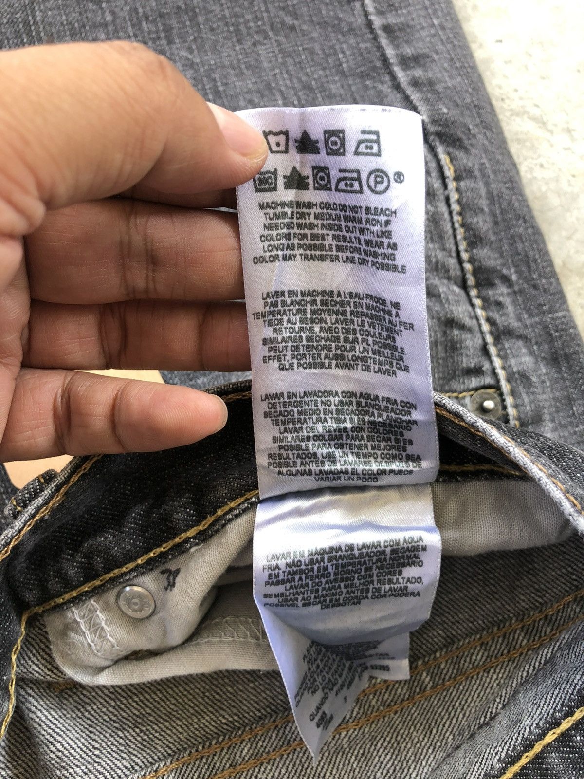 If Six Was Nine Y2k Levi’s 527 Flared Jeans Bootcut Distressed Jeans Size US 33 - 21 Thumbnail