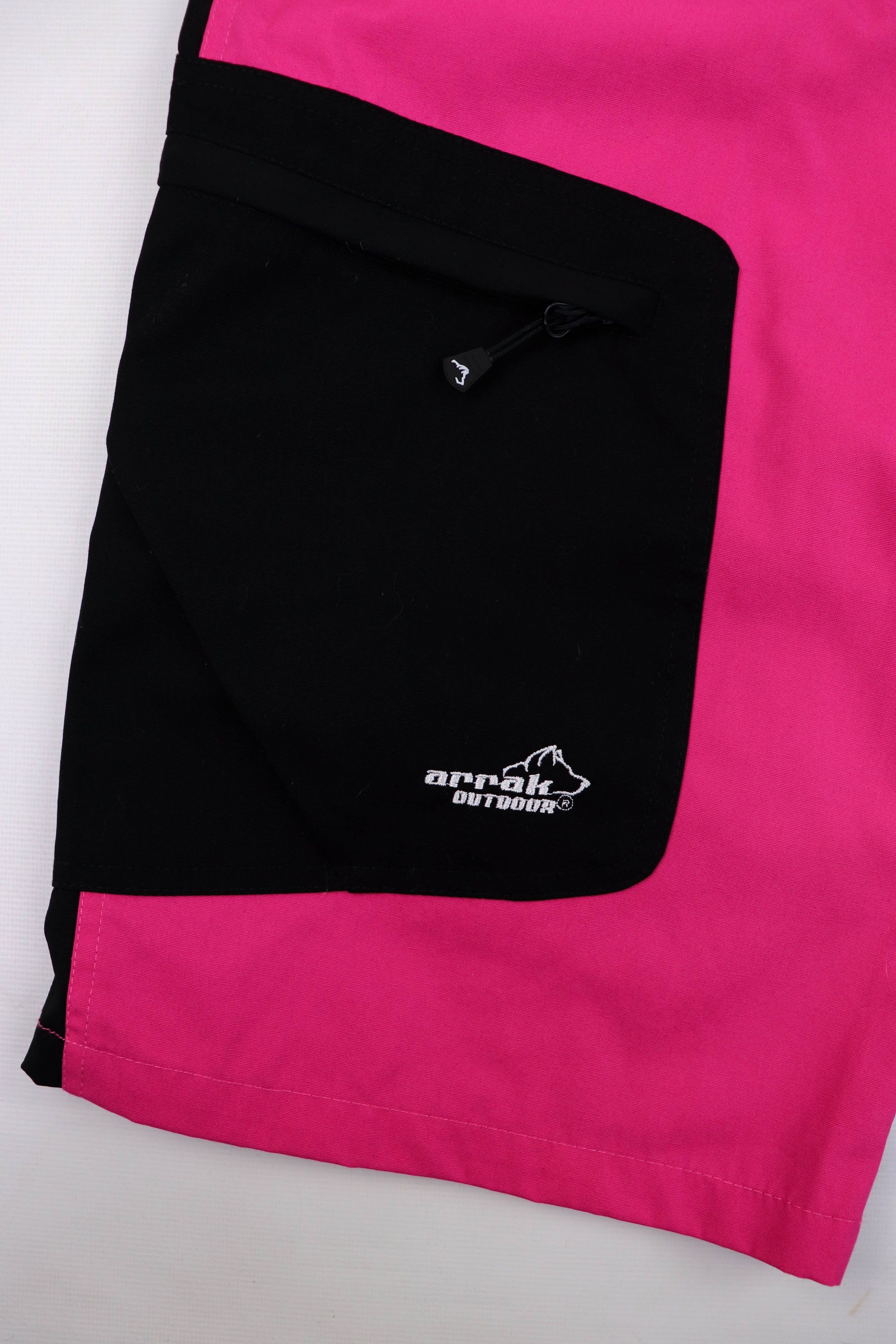 Other Arrak Outdoor Black/Pink Cargo Shorts Size US 34 / EU 50 - 5 Thumbnail