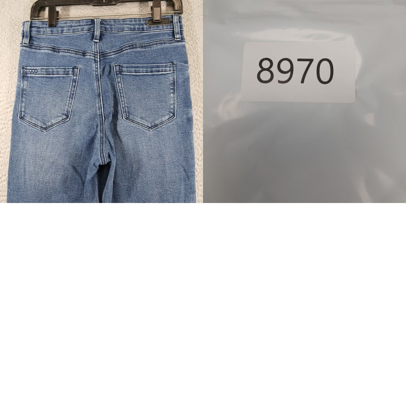 Vintage BLANKNYC x Free People The Hoyt High-Rise Mini Flare Jeans - Blue Size 27" / US 4 / IT 40 - 8 Thumbnail