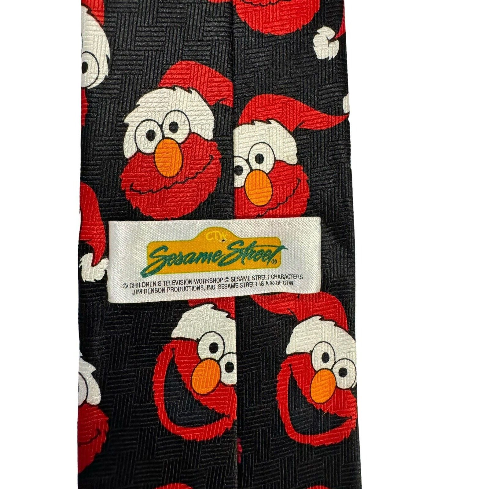 Other Sesame Street Elmo Christmas Hats Cartoon Vintage Necktie Size ONE SIZE - 4 Thumbnail